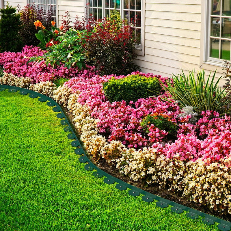 📢📢40% OFF !! ⏰10M Landscape Edging Plastic Roll with 30 PCS  Spikes