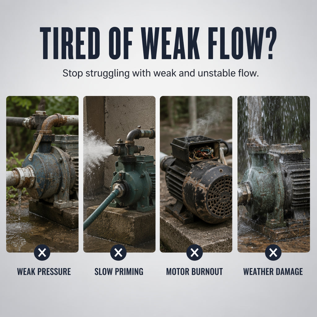 📢📢40% OFF !! ⏰Self-Priming Water Pressure Booster Pump