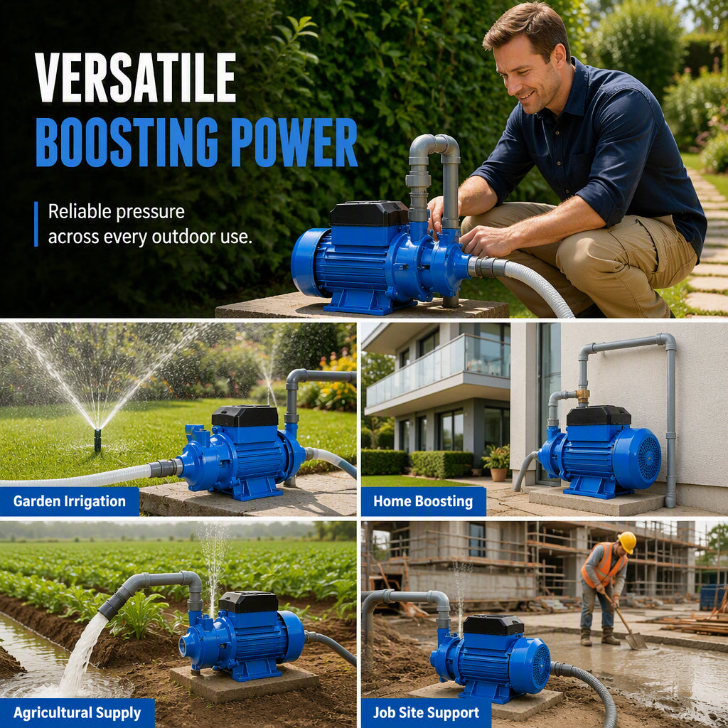 📢📢40% OFF !! ⏰Self-Priming Water Pressure Booster Pump