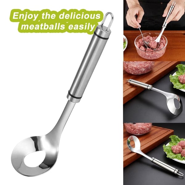 📢📢50% OFF !! ⏰Stainless Steel Meatball Maker Spoon
