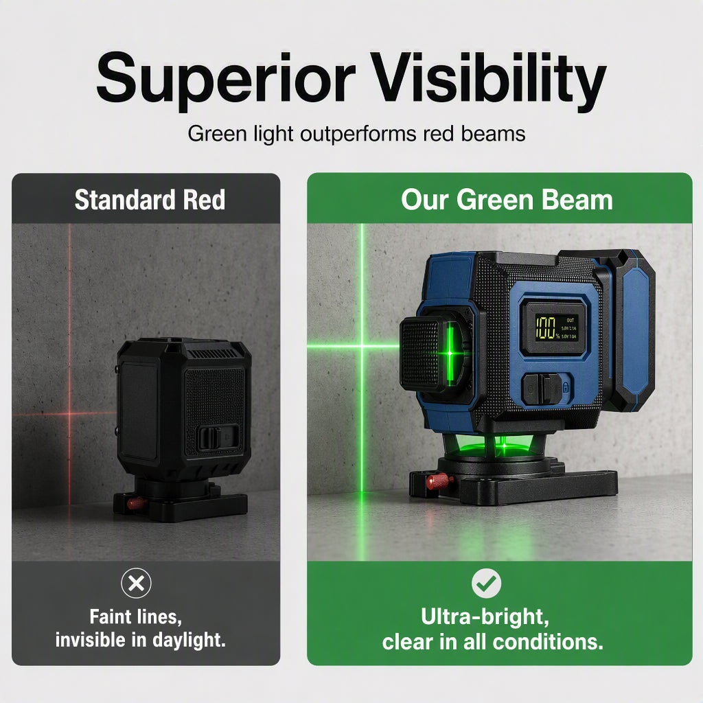 📢📢50% OFF !! ⏰Self-Leveling Green Laser Level