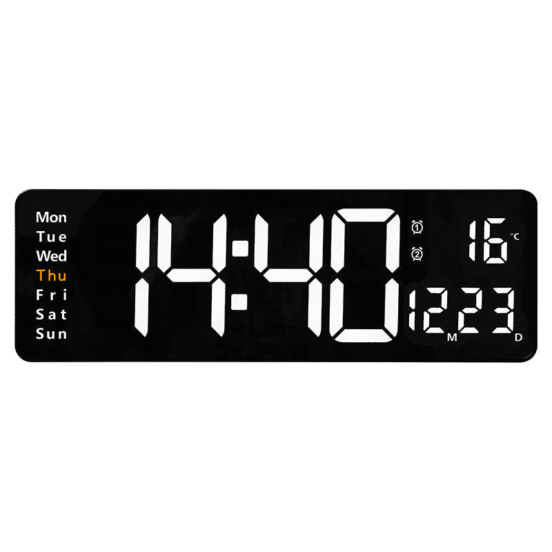 📢📢50% OFF !! ⏰16 Large Digital Clock with Temperature, Date, Auto DST, Night Light, Auto Brightness Dimmer